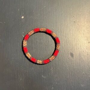 Red gold bracelet